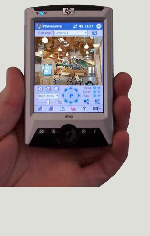 PDA Compatible Surveillance Systems