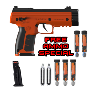Byrna LE Kinetic Kit — launcher, magazines, CO2 cylinders and kinetic projectiles