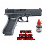 Umarex GLOCK 17 Gen 4 BB Pistol – .177 CO2 Blowback & 1500 BB's Free