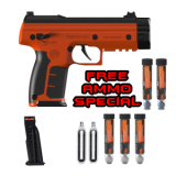 Byrna LE Kinetic Pistol Kit & Max Projectiles Ammo Free
