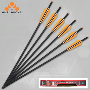 Avalanche Crossbow Carbon Arrows 6-Pack