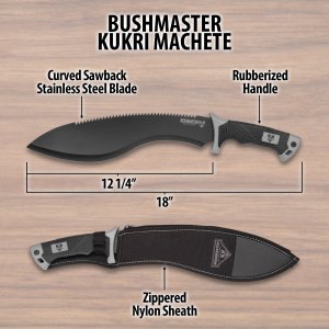 Bushmaster Kukri Machete Knife