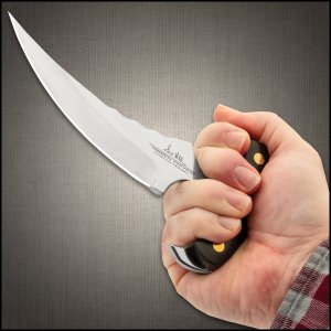 Hibben Vulcan Push Dagger - 7" Full-Tang Fixed Blade