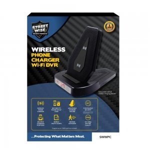Hidden Camera Wireless Phone Charger Wi-Fi DVR