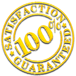 Customer Satisfaction 100% Guaranteed